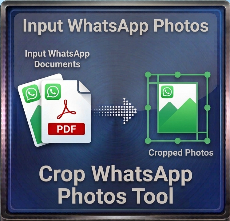 WhatsApp Doc & Aadhaar Cropper