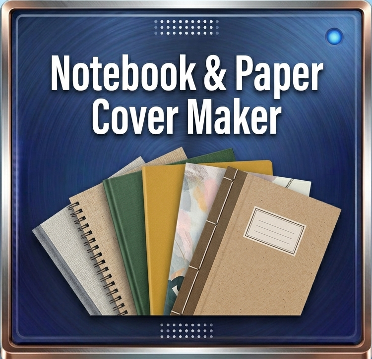Printable Notebook Paper & Cover Maker